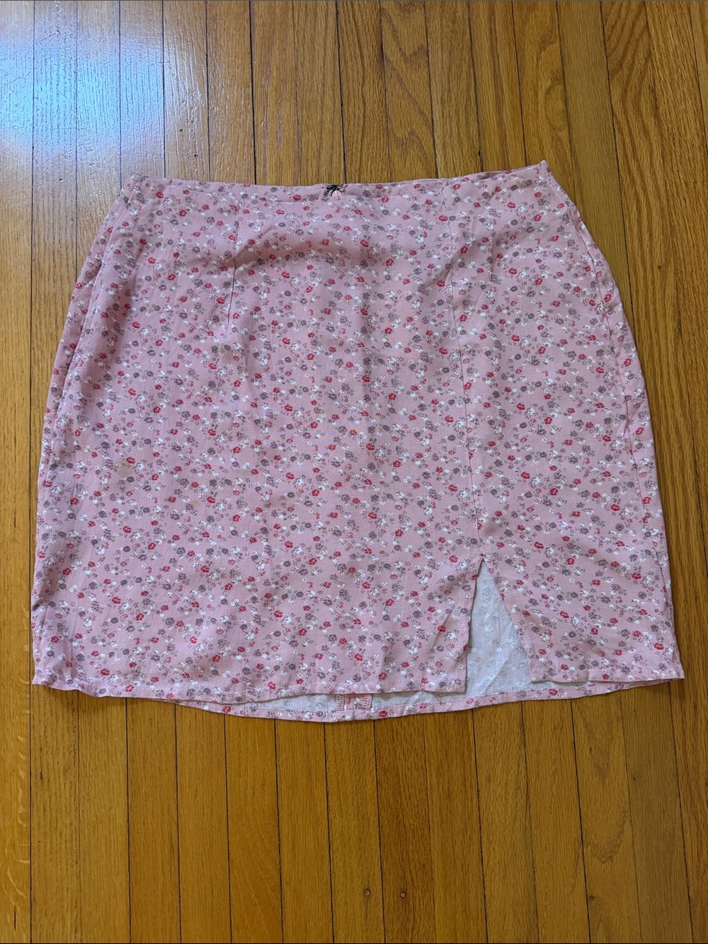 Aeropostale Floral Mini Skirt Multi Color Size Medium
